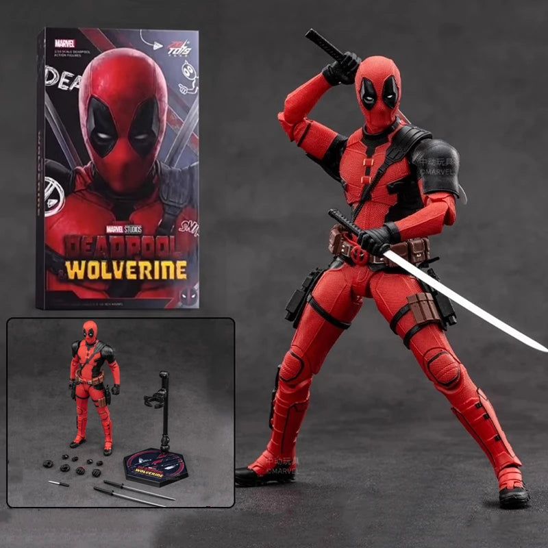 2024 Deadpool & Wolverine 1/10 Action Figure ZD Original X-Men Dogpool Wilson Model Movie SHFiguarts Toys for Kids Doll Gift