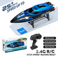 HJ808 RC Battery Boat 2.4Ghz 25km/h High-Speed Remote Control Racing Ship Water Speed Boat Children Model Toy