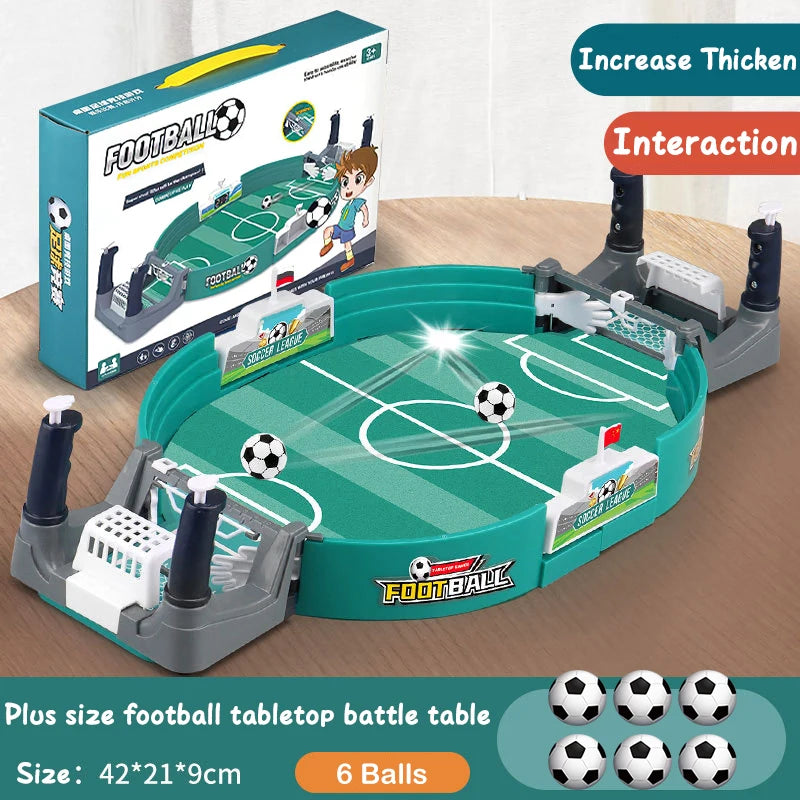 Soccer Table for Family Party Football Board Game Desktop Interactive Soccer Toys Kids Boys Sport Outdoor Portable Game Gift